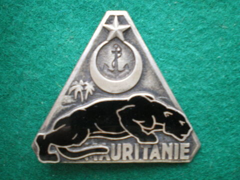 Insigne de Gendarmerie - Garde de MAURITANIE. 390 Caen (14)