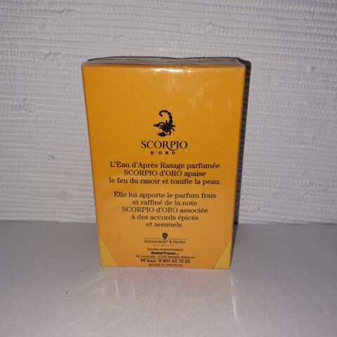 Après rasage Scorpio D'ORO 100ml neuf 50 Metz (57)