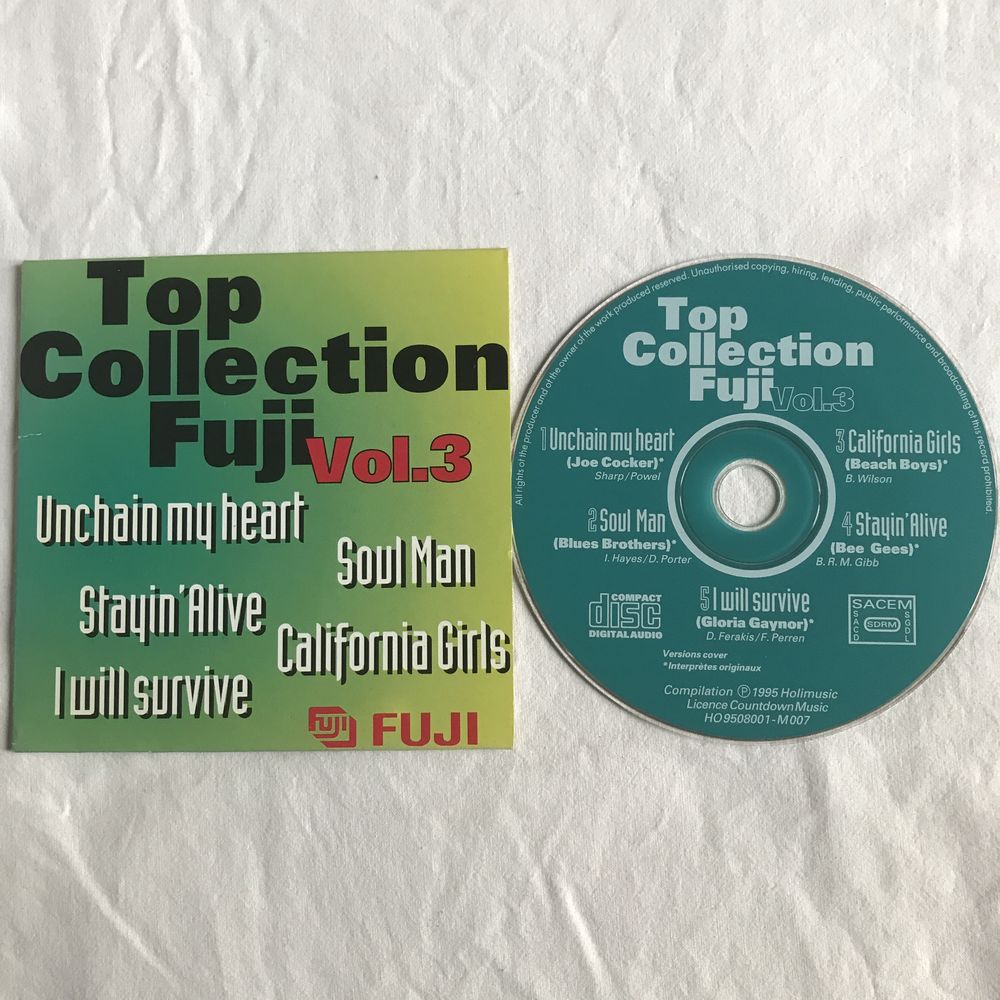 CD Top Collection Fuji Vol.3 FUJI Collection Compilation CD et vinyles
