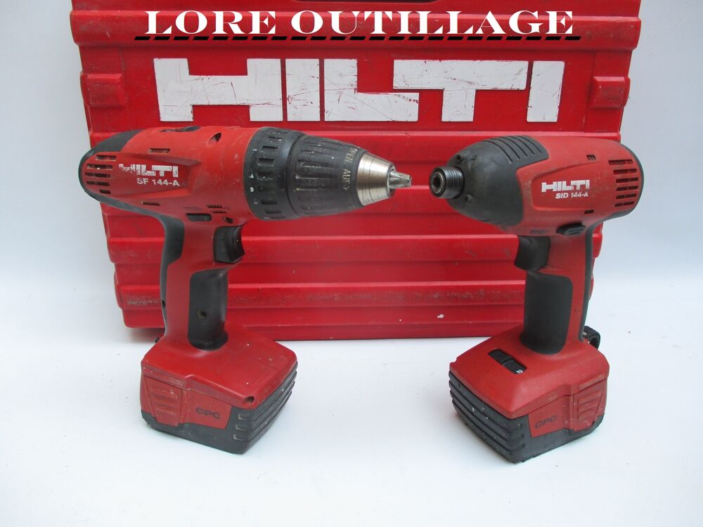 HILTI SID 144-A + SF 144-A Bricolage