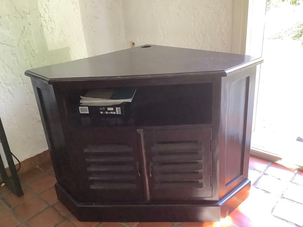 Meuble d'angle t&eacute;l&eacute;vision de maison du monde Meubles