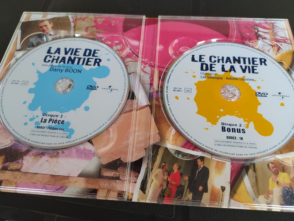 DVD " La vie de chantier " , Edition 2 DVD DVD et blu-ray