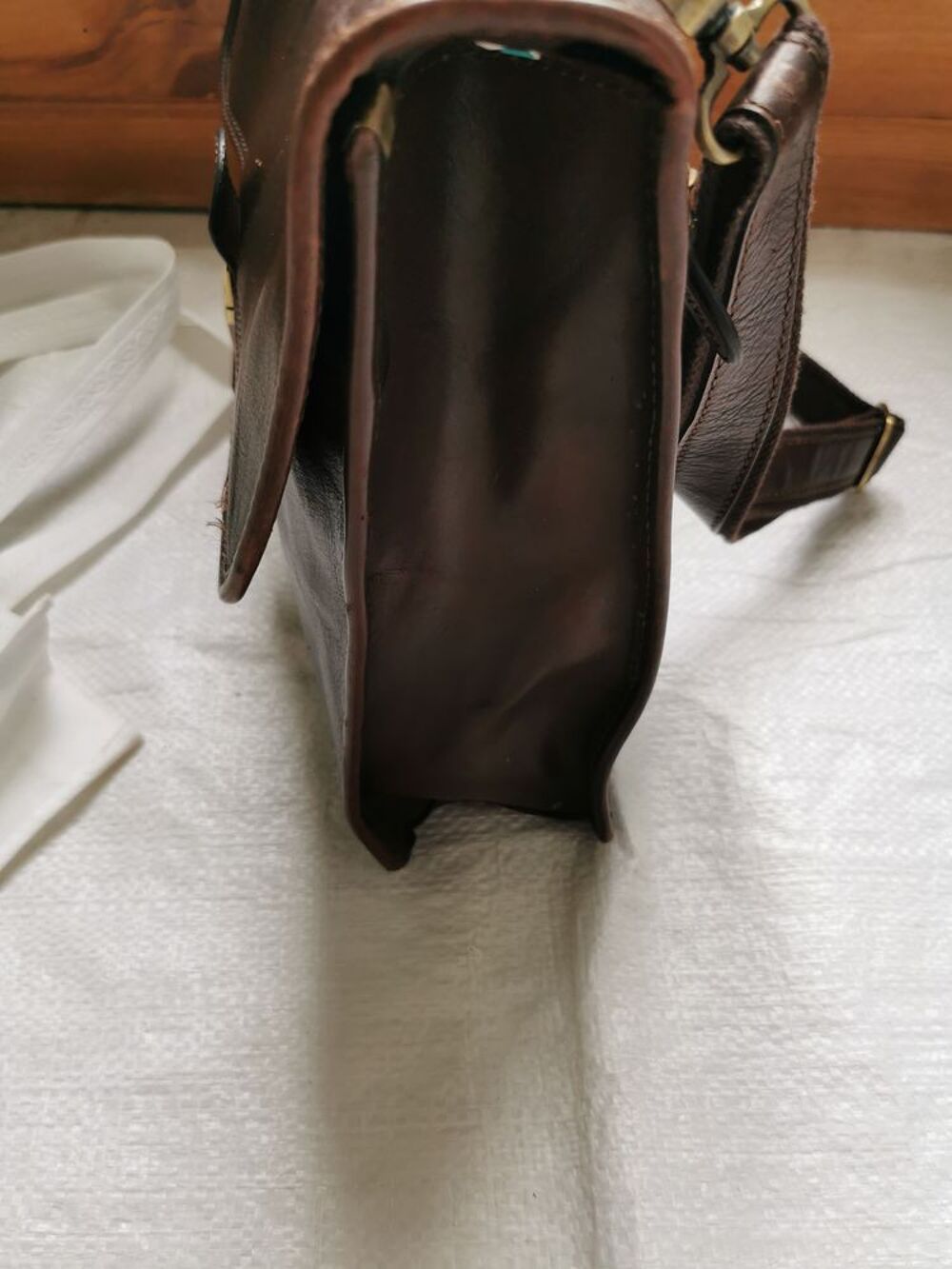 Saccoche /cartable cuir Katana Maroquinerie