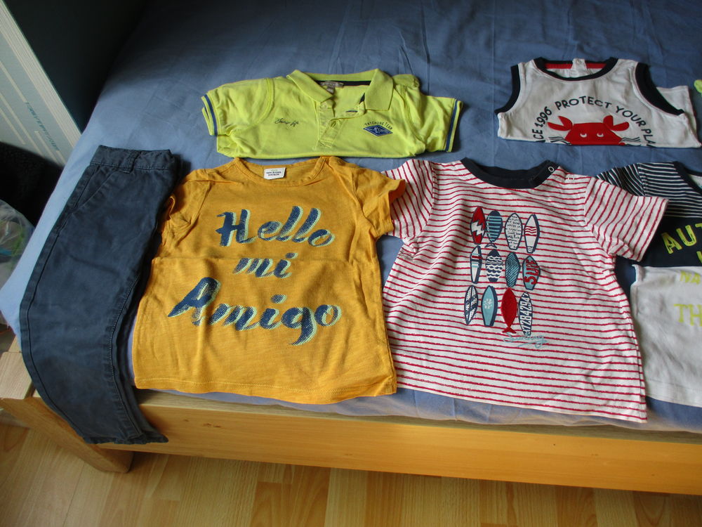 lot v&ecirc;tements gar&ccedil;on 2 ans Puriculture