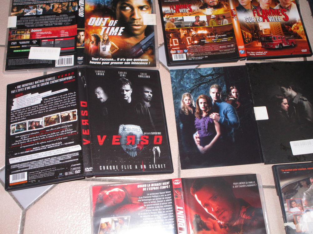 LOT 10 DVD"TWILIGHT--DOUBLE JEU-PRESIDIO-VERSO-HORSEMAN" DVD et blu-ray