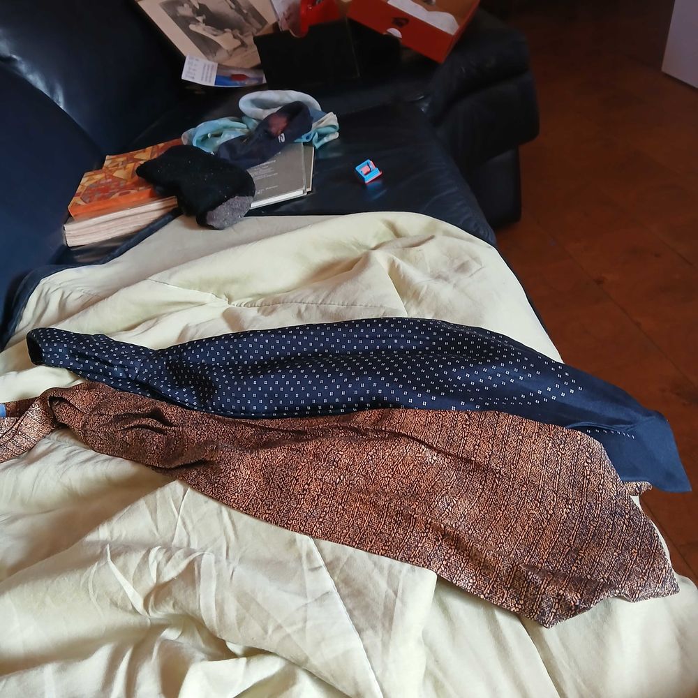 Echarpe d'homme en soie Sports