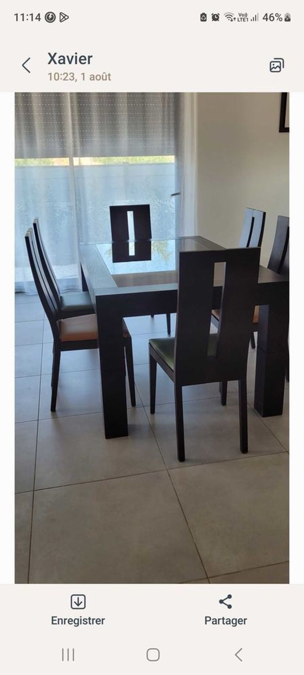 Lot 6 chaises contemporaines Meubles