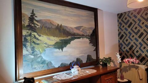 Tableau repr�sentant le   Lac du Forlet   ou Lac des Truites 0 Luttenbach-pr�s-Munster (68)