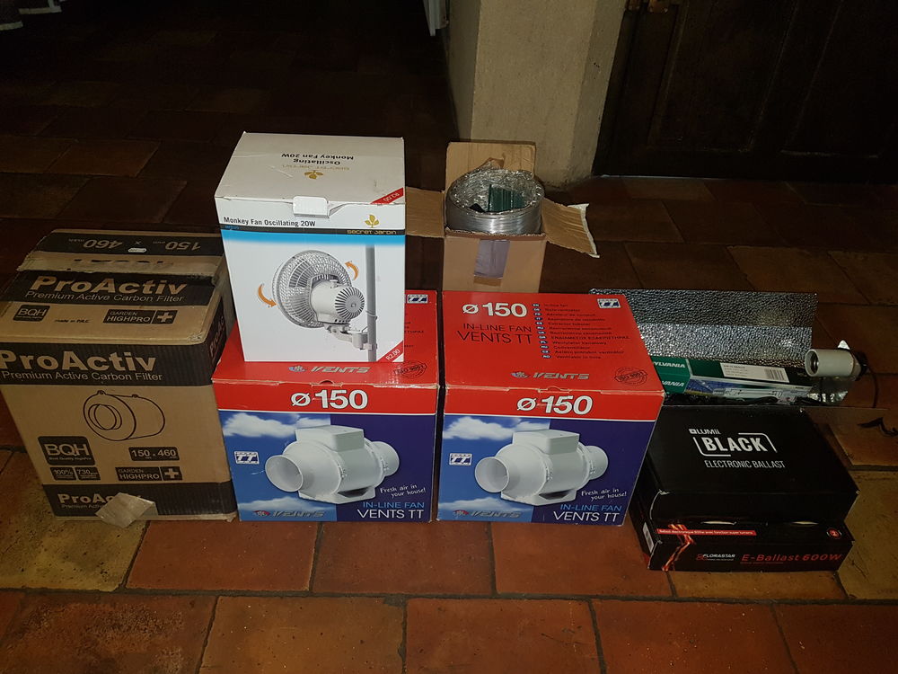 Box hydroculture complete 1,20&times;1,20 Jardin