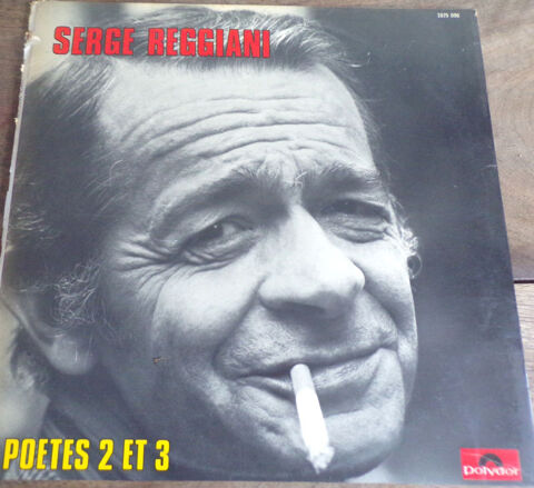 Serge Reggiani poètes 2 et 3 disque 33 tours 10 Laval (53)