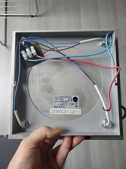 Lot de 3 appliques murales 50 Lyon 8 (69)