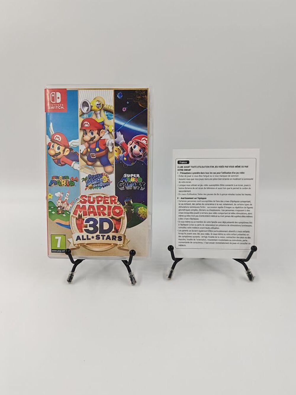 Jeu Nintendo Switch Super Mario 3D All-Stars complet Consoles et jeux vidéos
