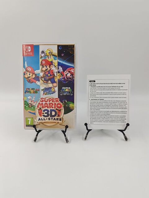 Jeu Nintendo Switch Super Mario 3D All-Stars complet 90 Vulbens (74)
