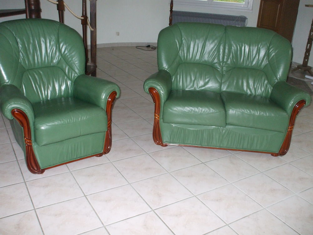 SALON EN CUIR Meubles