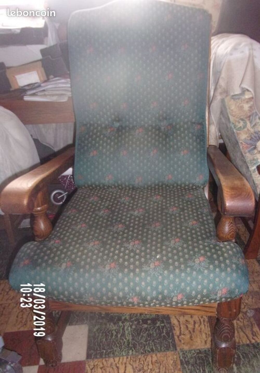 fauteuil ancien style voltaire Meubles