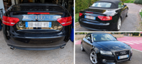 A5 Cabriolet V6 3.0 TDI 240 DPF Quattro Ambition Luxe S tronic 2011 occasion 57420 Saint-Jure
