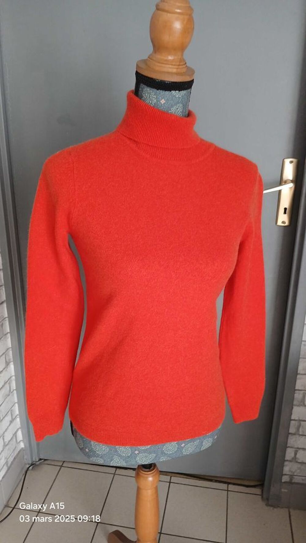 pull colle roul&eacute; Vêtements