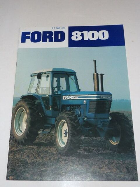 Prospectus dpliant FORD 8100 1 Marcilly-le-Hayer (10)