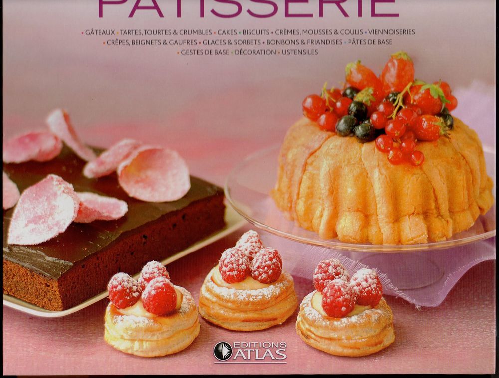 Classeur Mon atelier de P&acirc;tisserie - Editions Atlas Livres et BD