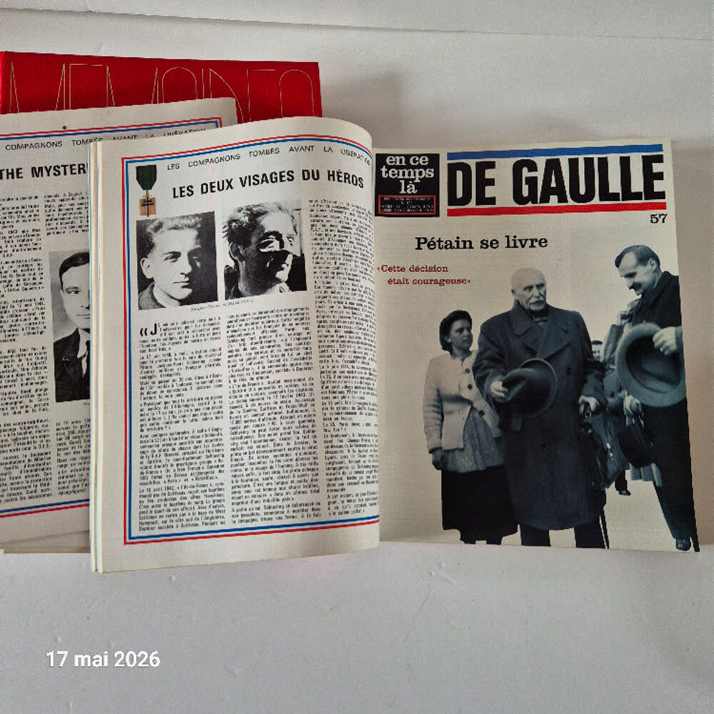 Revues En Ce Temps L&agrave; ? Charles De Gaulle, la serie compl&egrave;te Livres et BD