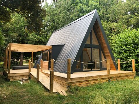   Chalet bois dans parc rsidentiel de loisirs Chalet - 3 pice(s) - 35 m