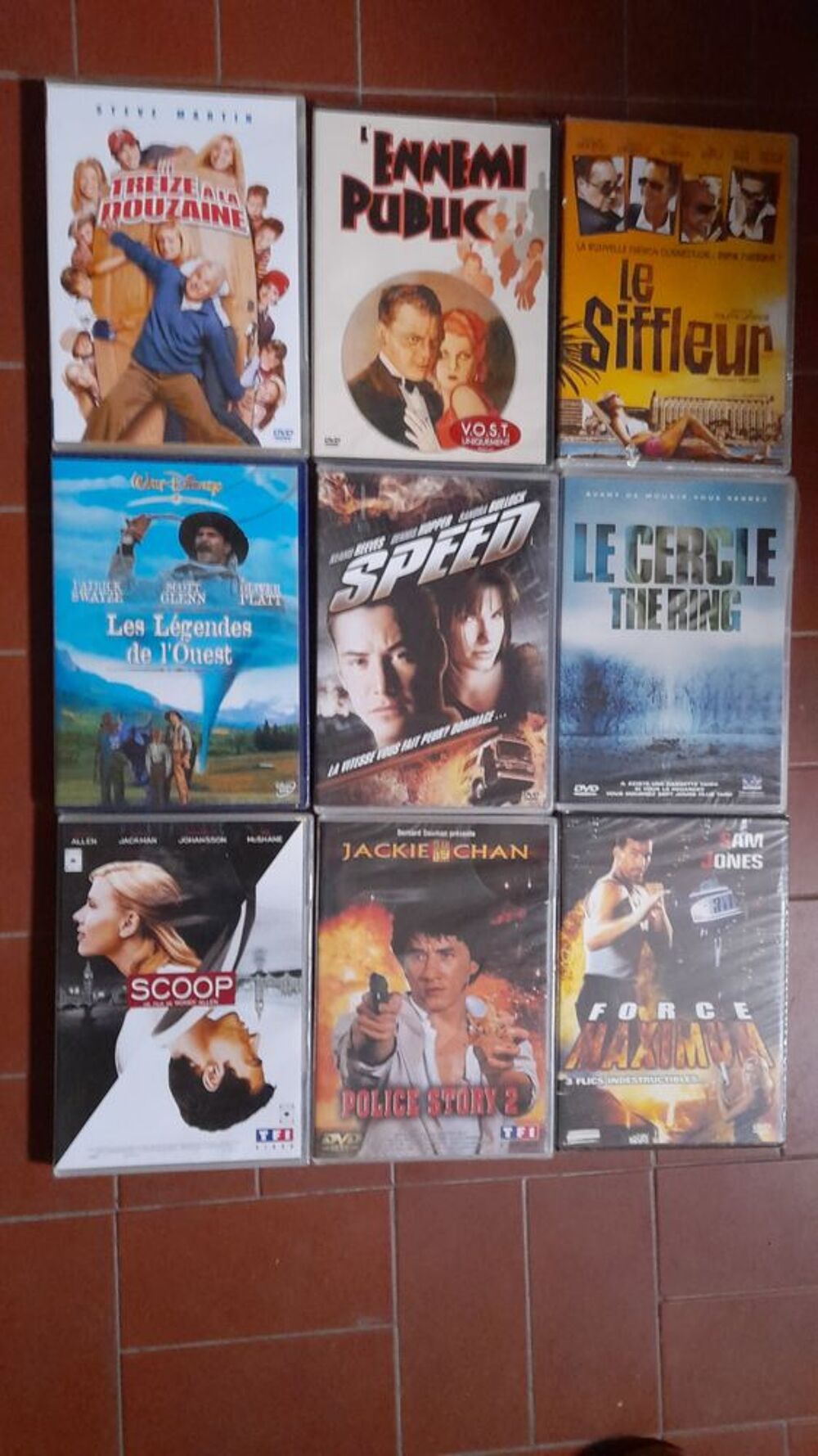 DVD NEUFS SOUS BLISTER (cellophane) &agrave; 3 euros pi&egrave;ce DVD et blu-ray