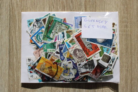 Guernsey 465 timbres différents Modène (84)