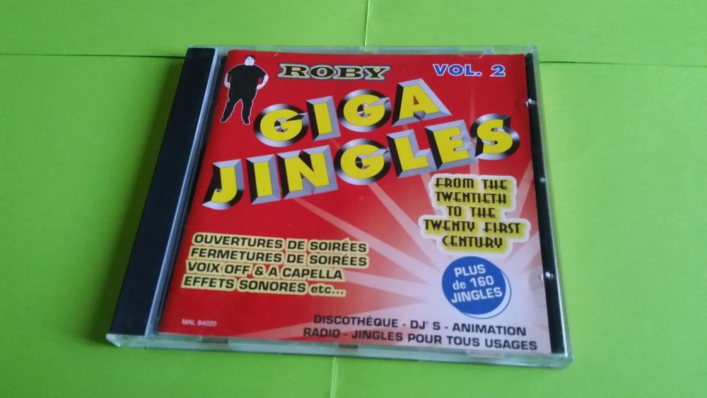ROBY GIGA JINGLES VOL.2 CD et vinyles