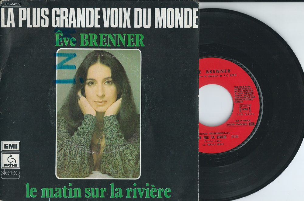 Vinyle 45 T , Eve Brenner 1976 CD et vinyles