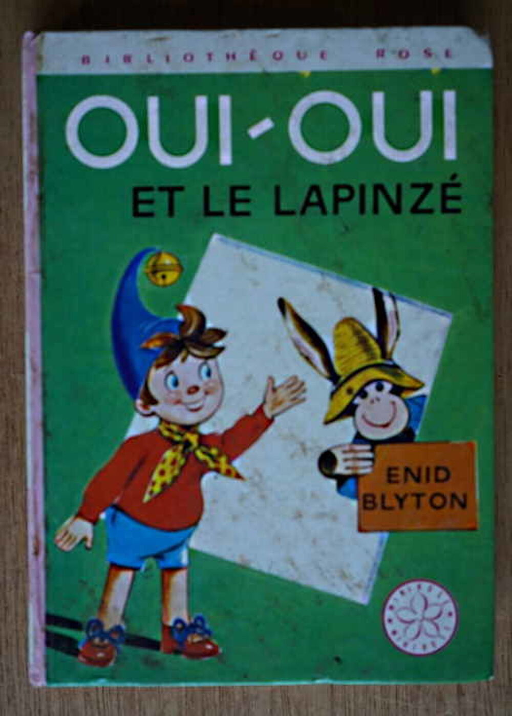 bibliotheque rose - oui oui et le lapinze - 1980 Livres et BD