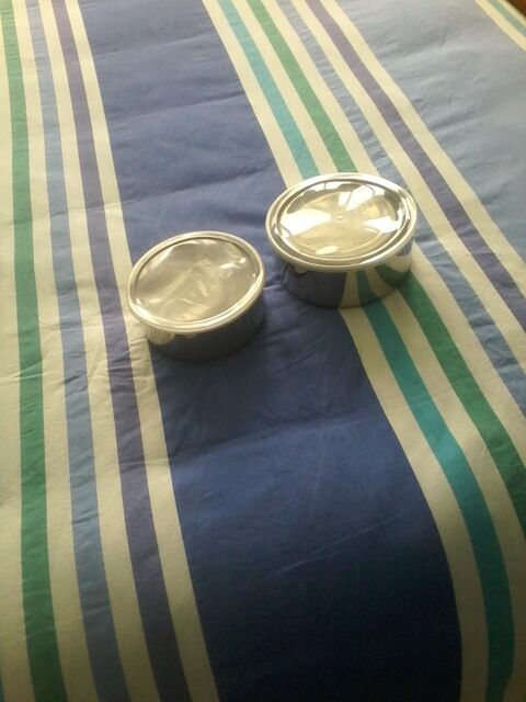 Lots 5 bols inox empilable avec couvercle neuf de marque 20 Tourcoing (59)