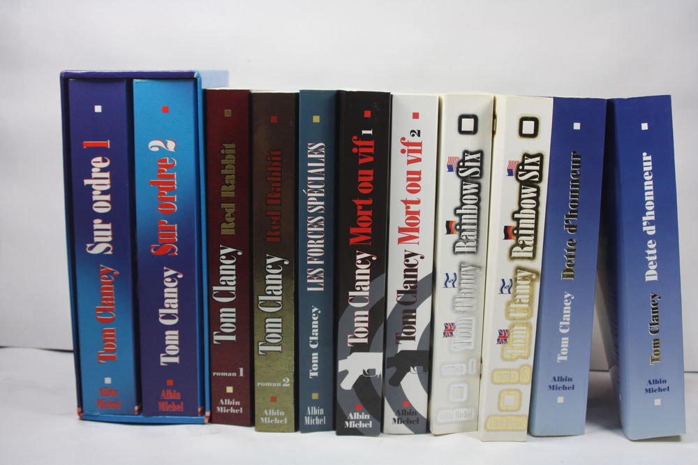 Collection &quot;Tom Clancy&quot; s&eacute;rie N&deg;1 &amp; 2
Livres et BD