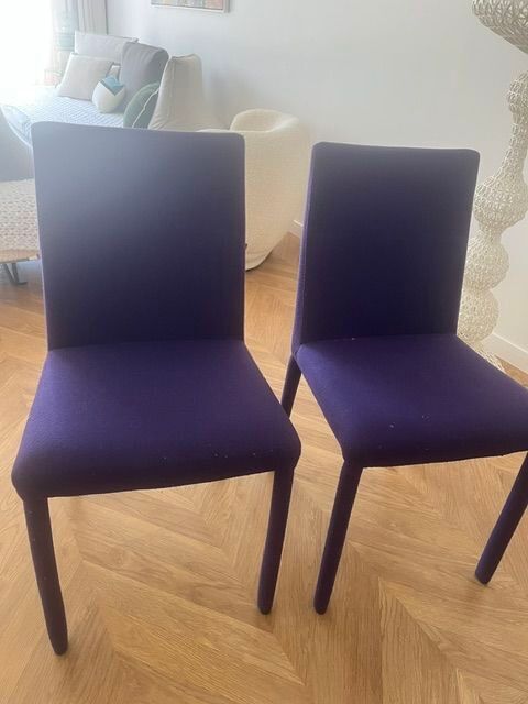 lot de 2 chaises contemporaines roche bobois 0 La Rochelle (17)