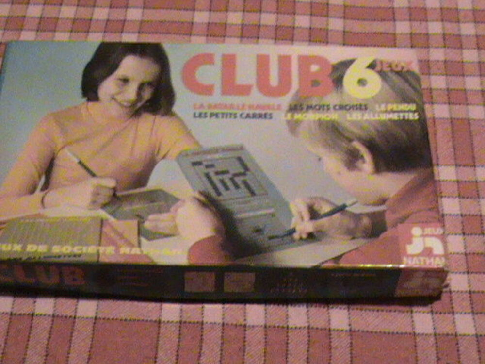 CLUB 6 JEUX NATHAN Jeux / jouets