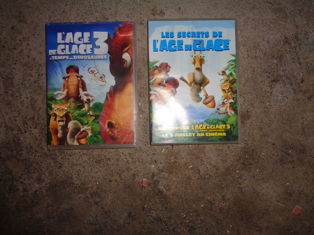 2 DVD L'&acirc;ge de Glace DVD et blu-ray