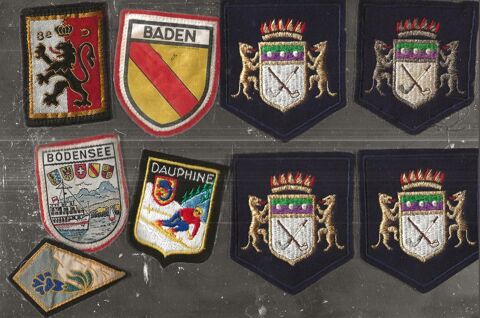 Ecusson, barettes insigne 5 Castel-Sarrazin (40)