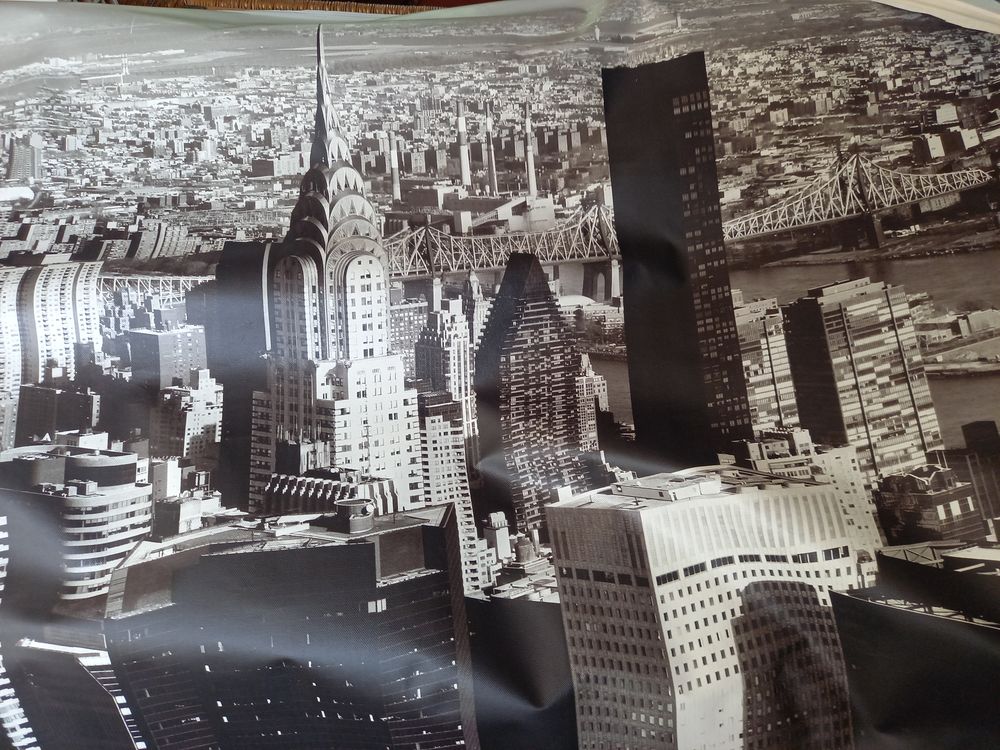 Image NY avec cadre Décoration