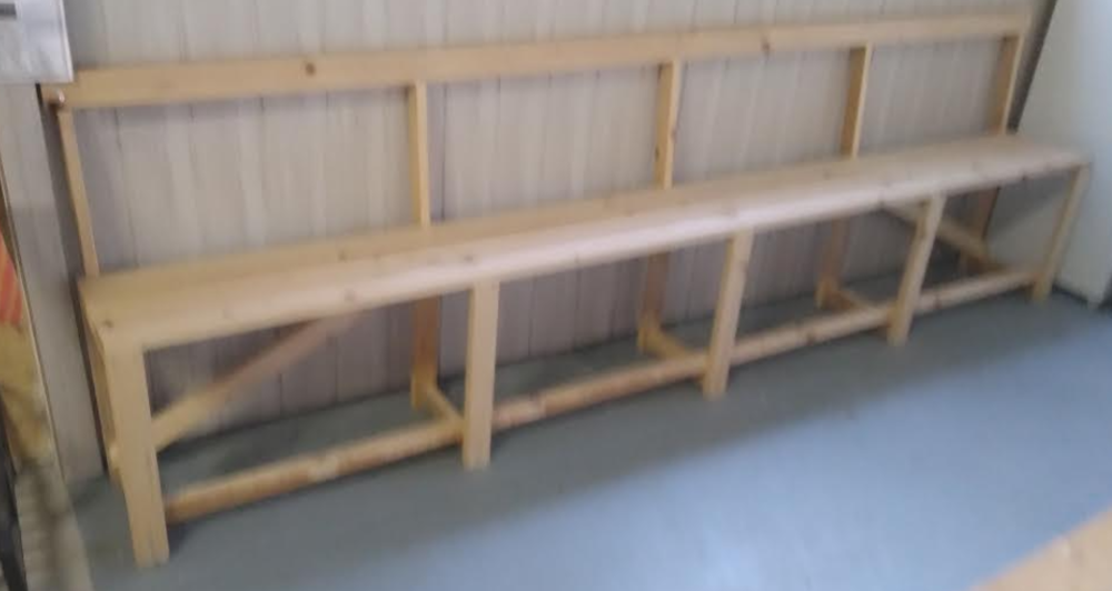 6 BANCS 3 ML ET 2,5 ML Meubles