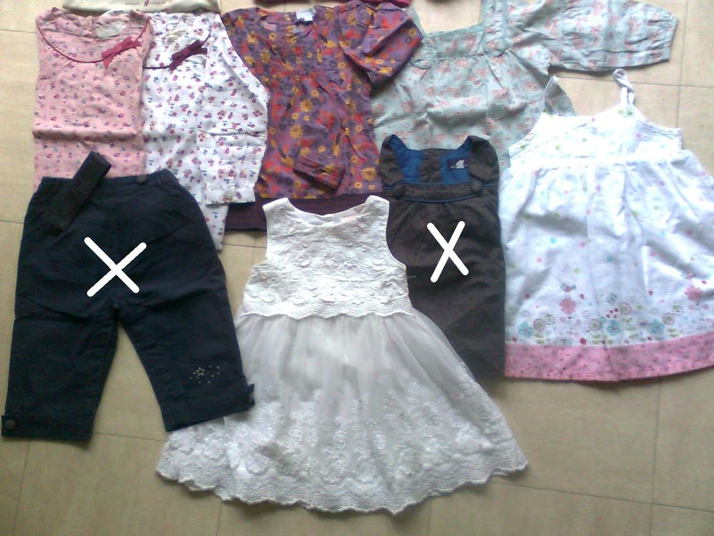 1 an - n&deg;1- robes, tuniques, short, .... zoe Puériculture