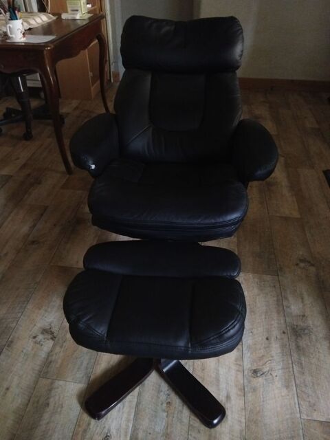 fauteuil relax pivotant avec repose pieds et s'inclinant 80 Saint-Cr�ac (32)