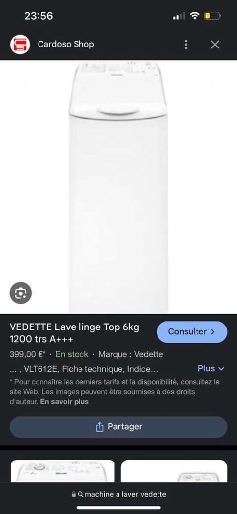 machine � laver le linge 7 kg 125 La Garde (83)