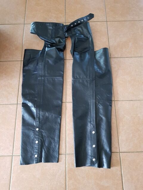 Pantalon cuir moto neuf 100 Pordic (22)