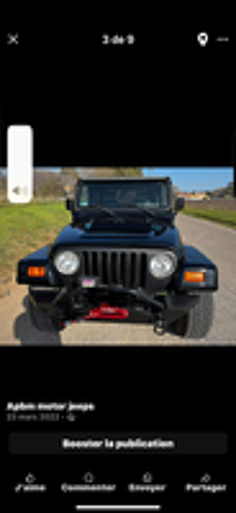 Wrangler LJ 4.0 L 2006 occasion 83260 La Crau