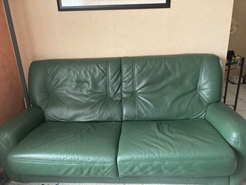 canap cuir avec 2 fauteuils 150 Lieusaint (77)