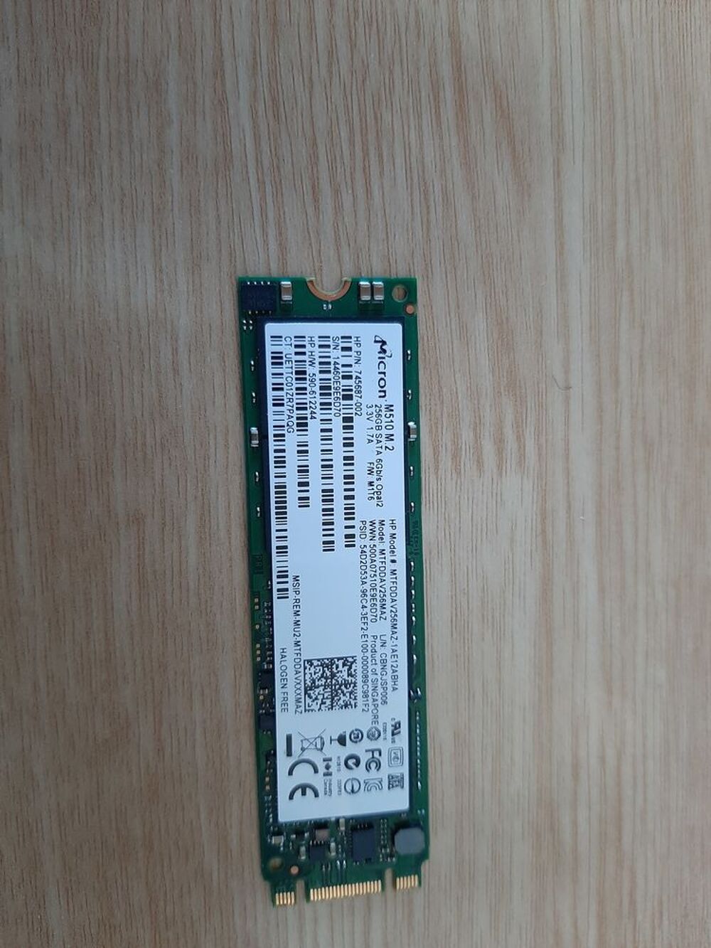 DISQUES DURS SSD NVME et M2 DE 256 GO DIFFERENTES MARQUES Matériel informatique