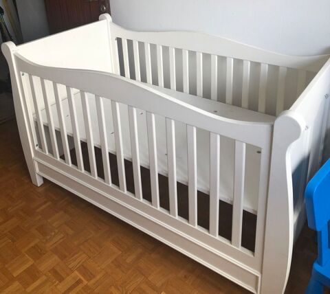 Lit bb enfant Antique Blanc Thophile & Patachou 250 Cluses (74)