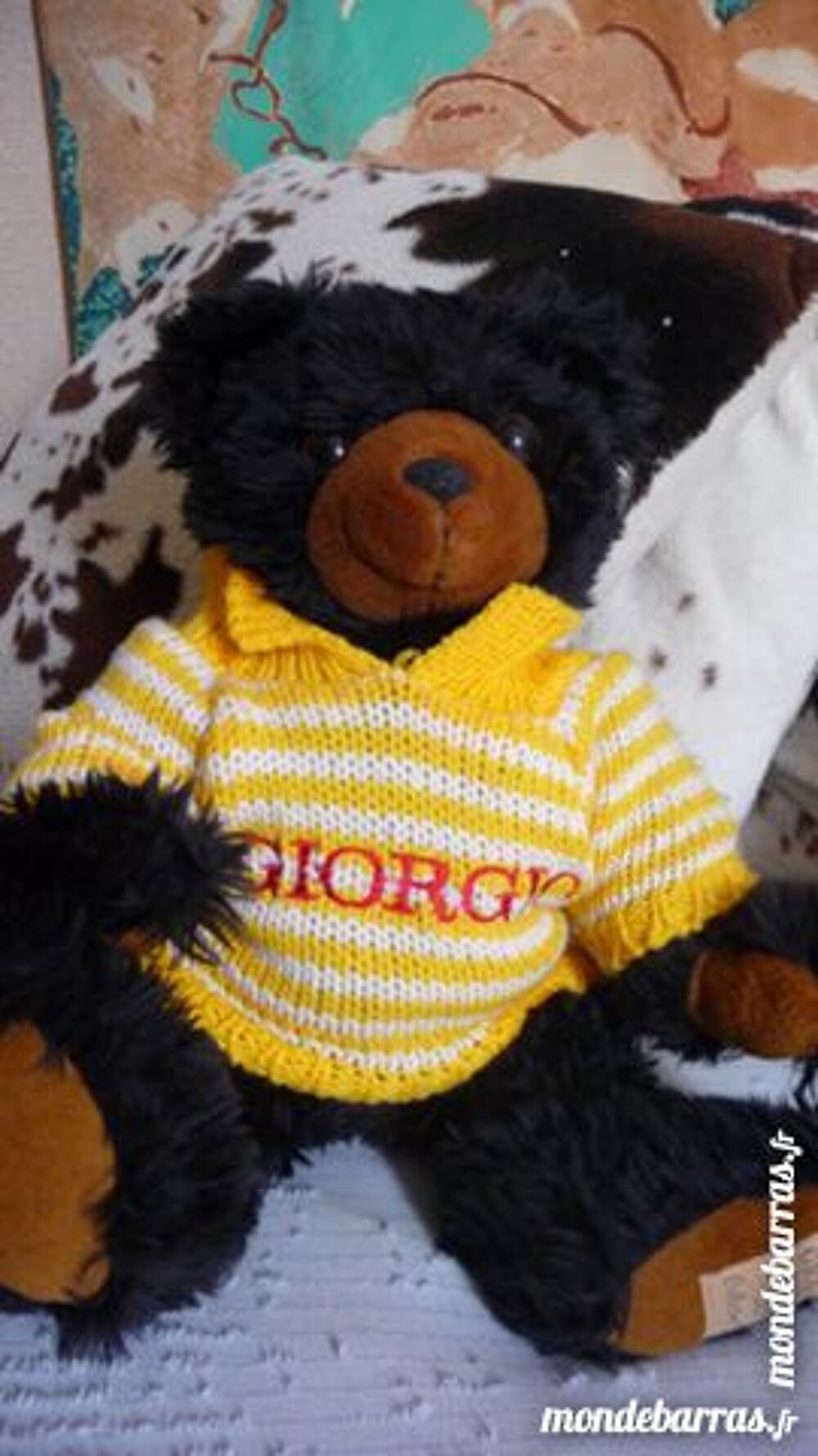 OURS PELUCHE COLLECTOR GIORGIO 1998 