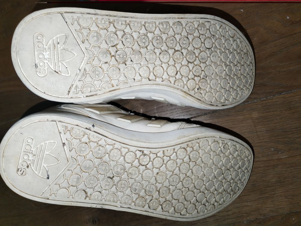 Baskets ADIDAS montante blanche (Taille 41.5) Chaussures