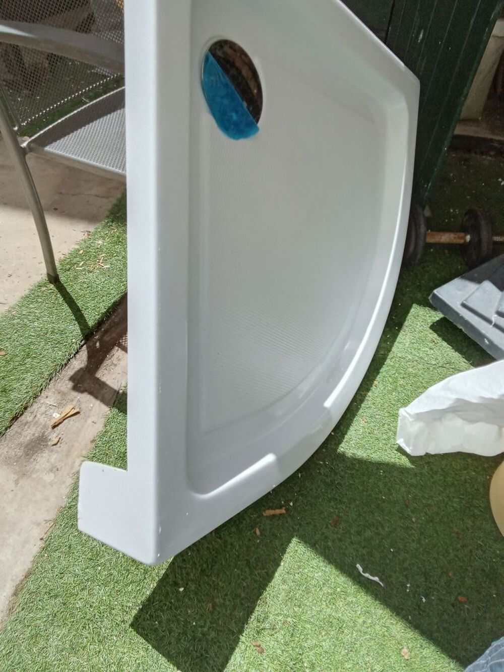 Receveur de douche demi lune Décoration