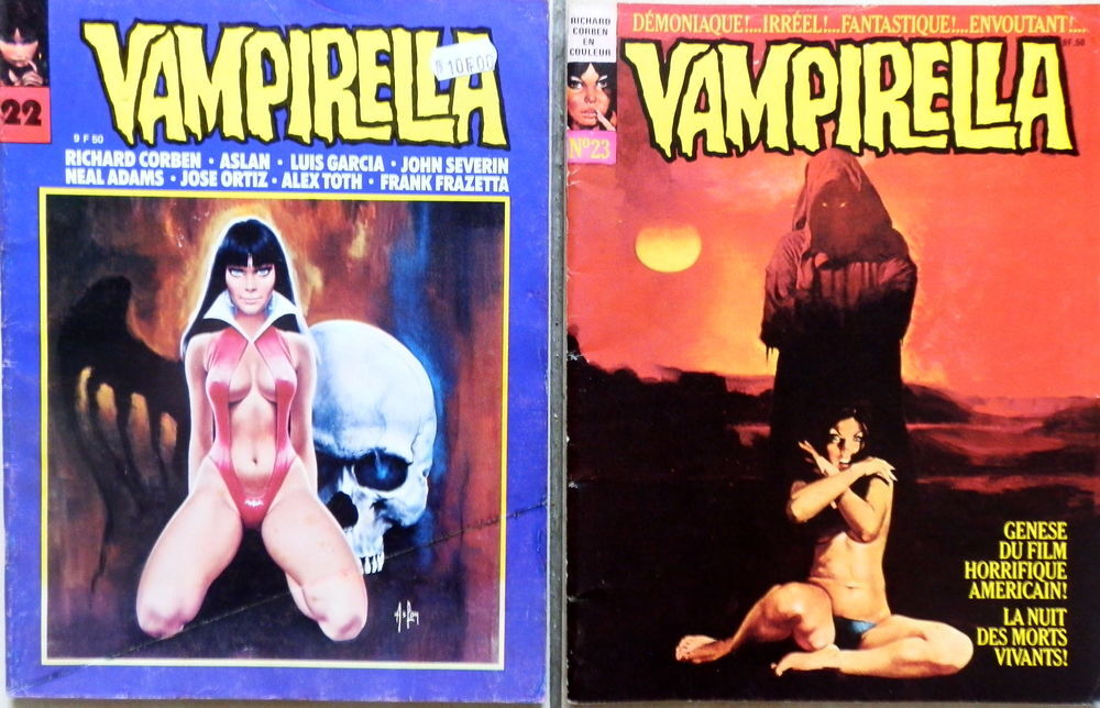 Magazines VAMPIRELLA Livres et BD
